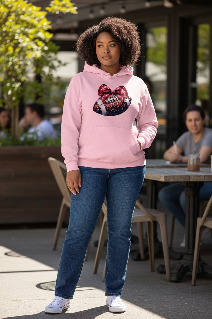 Football Girly Hoodie