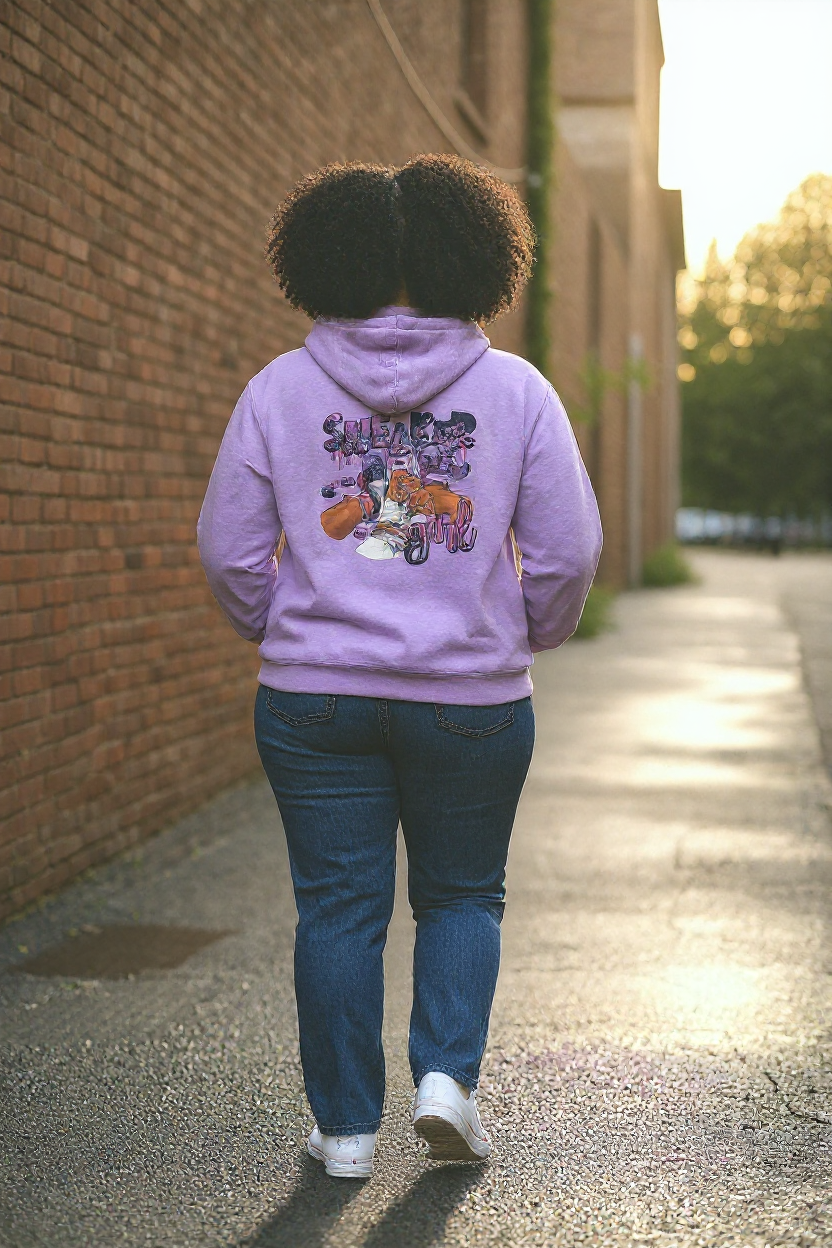 Sneaker girl hoodie