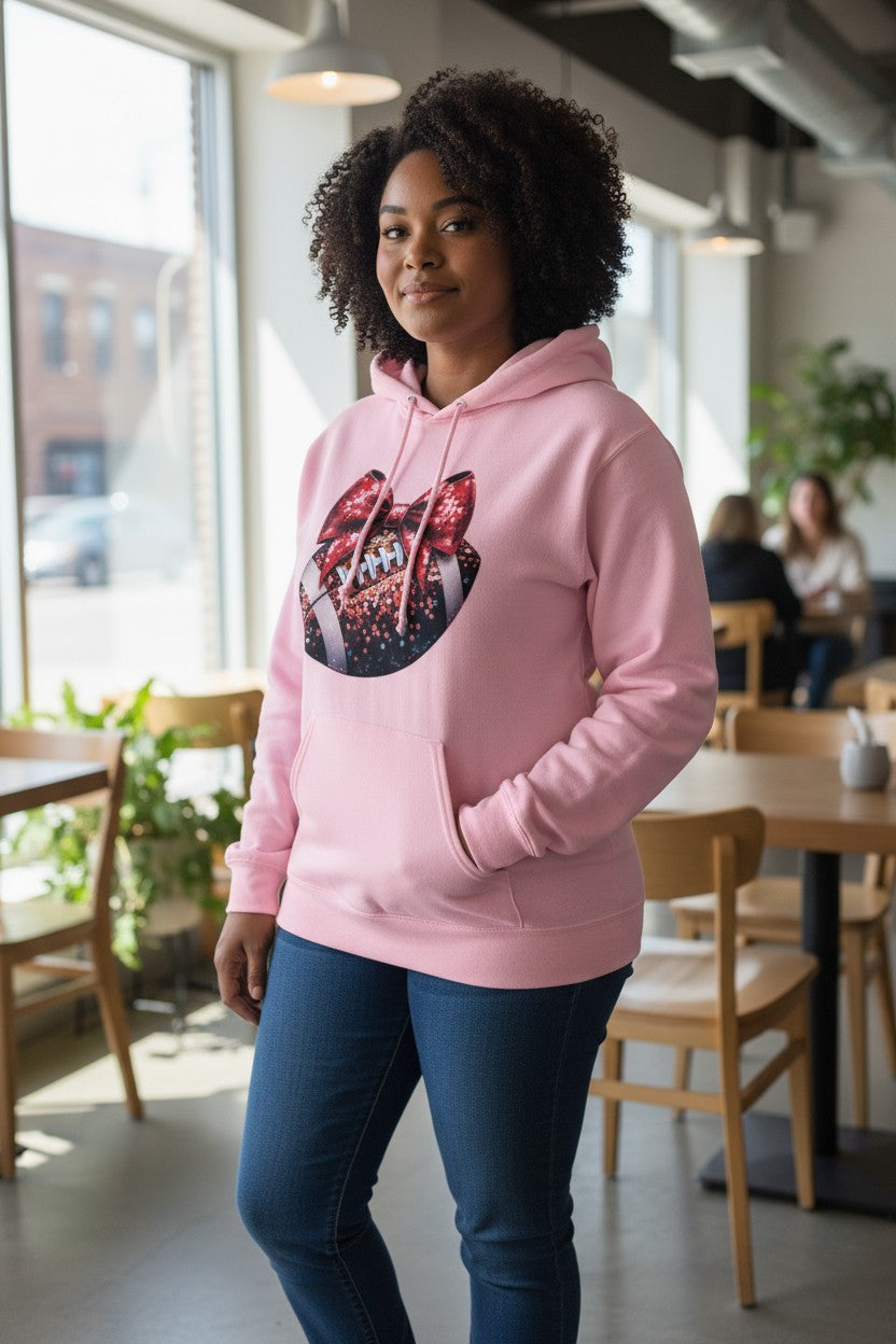 Football Girly Hoodie