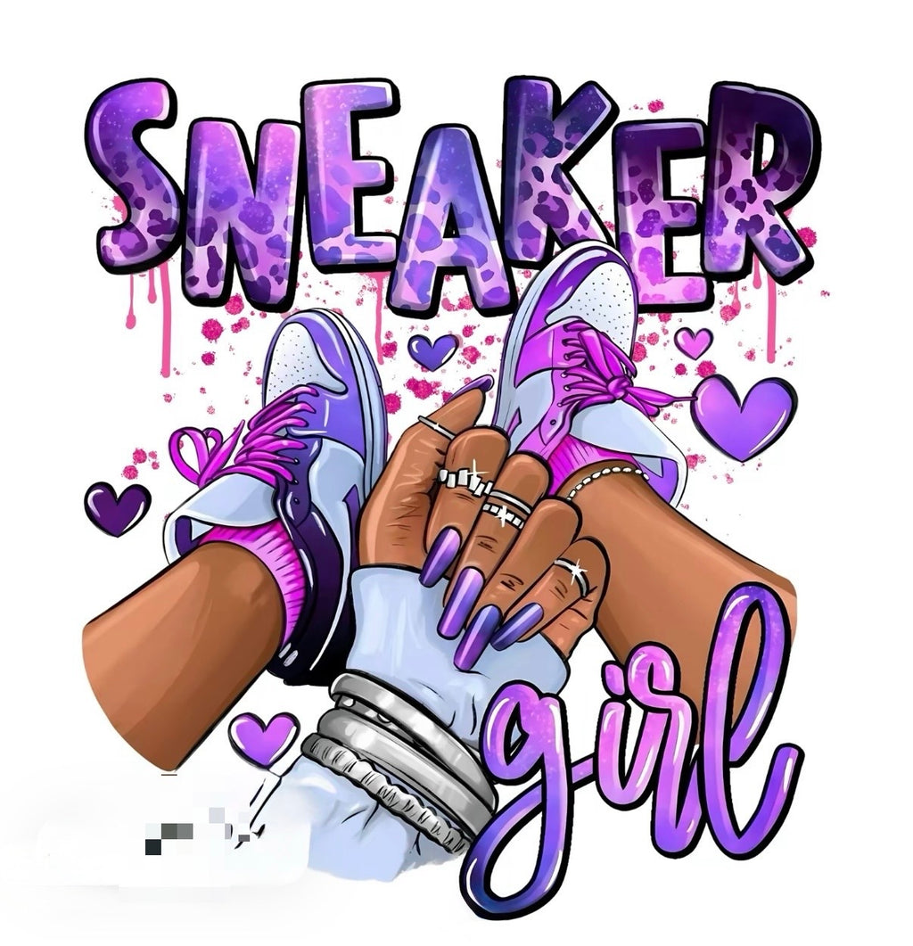 Sneaker girl hoodie